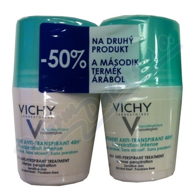 VICHY DEO roll-on DUO Intenzivní roll-on 2x50ml