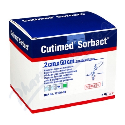 Cutimed Sorbact antimikr.krytí pří.v roli 2cmx50cm