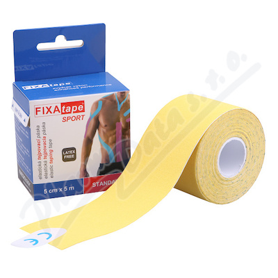 FIXAtape Sport Standard tejp. páska 5cmx5m žlutá