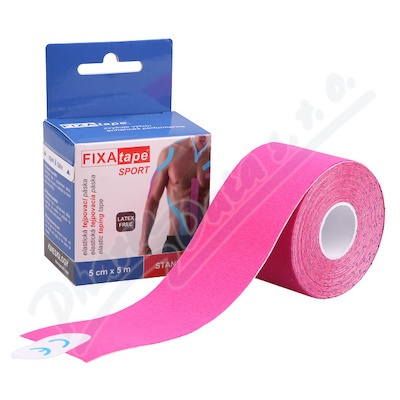 FIXAtape Sport Standard tejp.páska 5cmx5m růžová