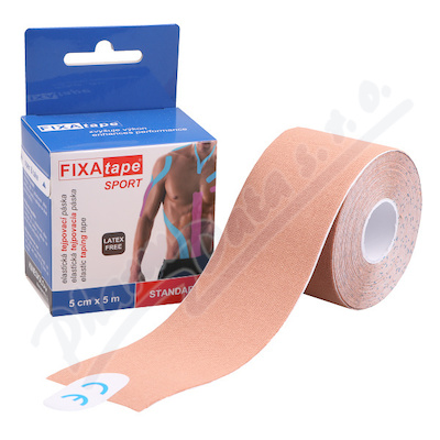 FIXAtape Sport Standard tejp. páska 5cmx5m tělová