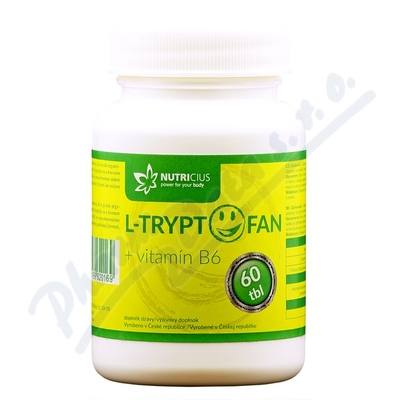 L-Tryptofan + vit. B6 - 200mg/2.5mg tbl.60