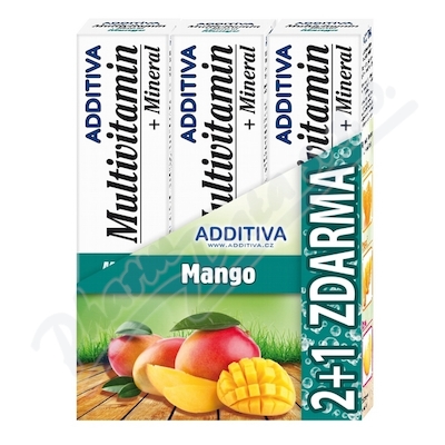 Sada Additiva MM 2+1 mango šumivé tbl.3x20ks