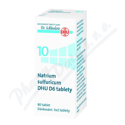 Natrium sulfuricum DHU D5-D30 tbl.nob.80