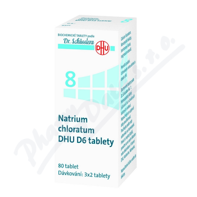 Natrium chloratum DHU D5-D30 tbl.nob.80