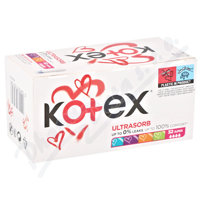 KOTEX Ultrasorb tampony Super 32ks