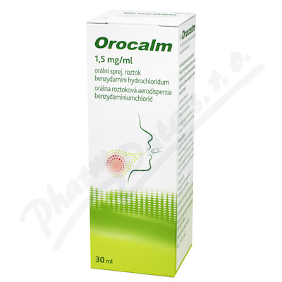 Orocalm 1,5 mg/ml orm.spr.sol.1x30ml
