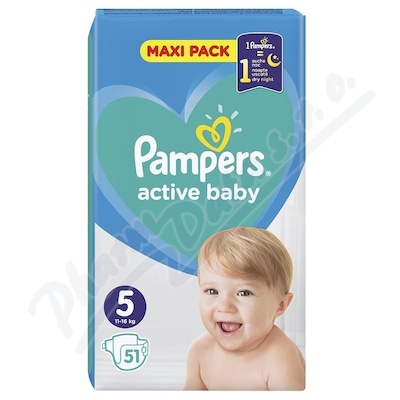 Pampers Active Baby VPP 5 Junior 51ks