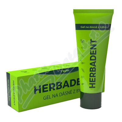 HERBADENT ORIGINAL bylinný gel na dásně 25g NEW