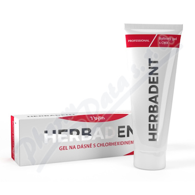 HERBADENT PROFES.bylin.gel na dásně Chlorhex.25g