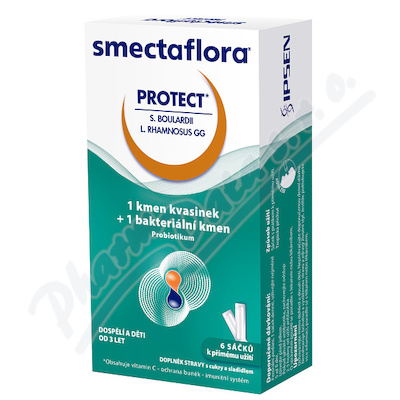 Smectaflora PROTECT 6 sáčků