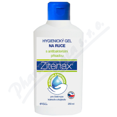Zitenax hygienický gel na ruce 250ml