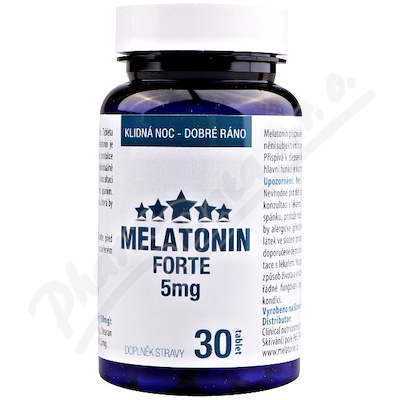 Melatonin Forte 5mg tbl.30 Clinical