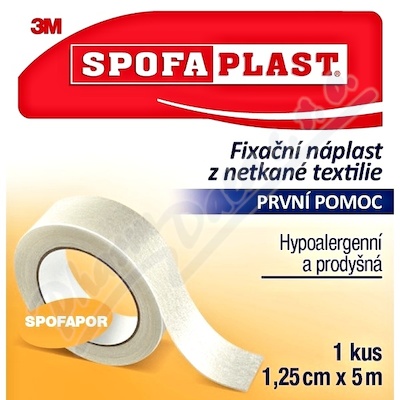 3M Spofaplast 731 Fix.náplast netk.text.5mx12.5mm