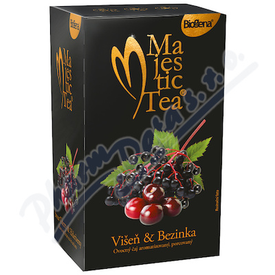 Čaj Majestic Tea Višeň&Bezinka 20x2.5g
