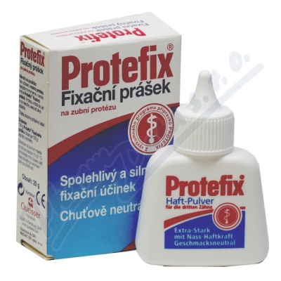 Protefix Fixační prášek na zubní protézu 20g