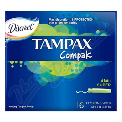 DH tampóny Tampax Compak Economy Super 16ks