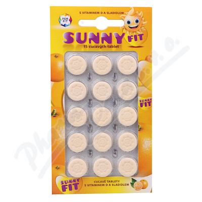 SunnyFit Vitamin D pro děti cucavé tbl.15