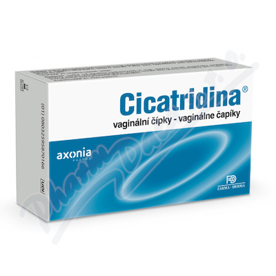 Cicatridina vaginální čípky 10x2g