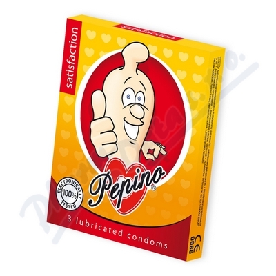 Pepino prezervativ Satisfaction 3ks