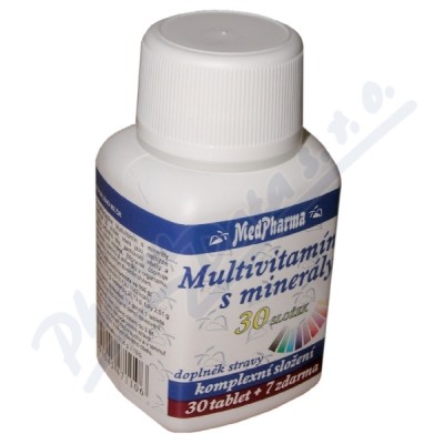 MedPharma Multivitamín s minerály 30složek tbl.37