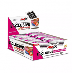 Amix Exclusive Protein Bar - Lesní ovoce 85g